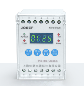 EVR-GNH-500交流過電壓繼電器 產(chǎn)品技術(shù)參數(shù)、接線圖、工作原理、產(chǎn)品價(jià)格、產(chǎn)品特點(diǎn)，交流過電壓繼電器廠家-上海約瑟電器有限公司-專業(yè)從事電力系統(tǒng)二次回路繼電保護(hù)及電力自動化綜合控制產(chǎn)品的公司
