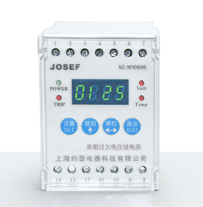 EVR-GNHL-500單相過欠電壓繼電器 產(chǎn)品技術(shù)參數(shù)、接線圖、工作原理、產(chǎn)品價(jià)格、產(chǎn)品特點(diǎn)，單相過欠電壓繼電器廠家-上海約瑟電器有限公司-專業(yè)從事電力系統(tǒng)二次回路繼電保護(hù)及電力自動(dòng)化綜合控制產(chǎn)品的公司
